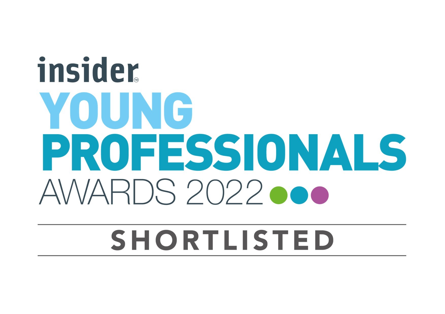 Insider Young Professionals Awards 2022 - shortlisted