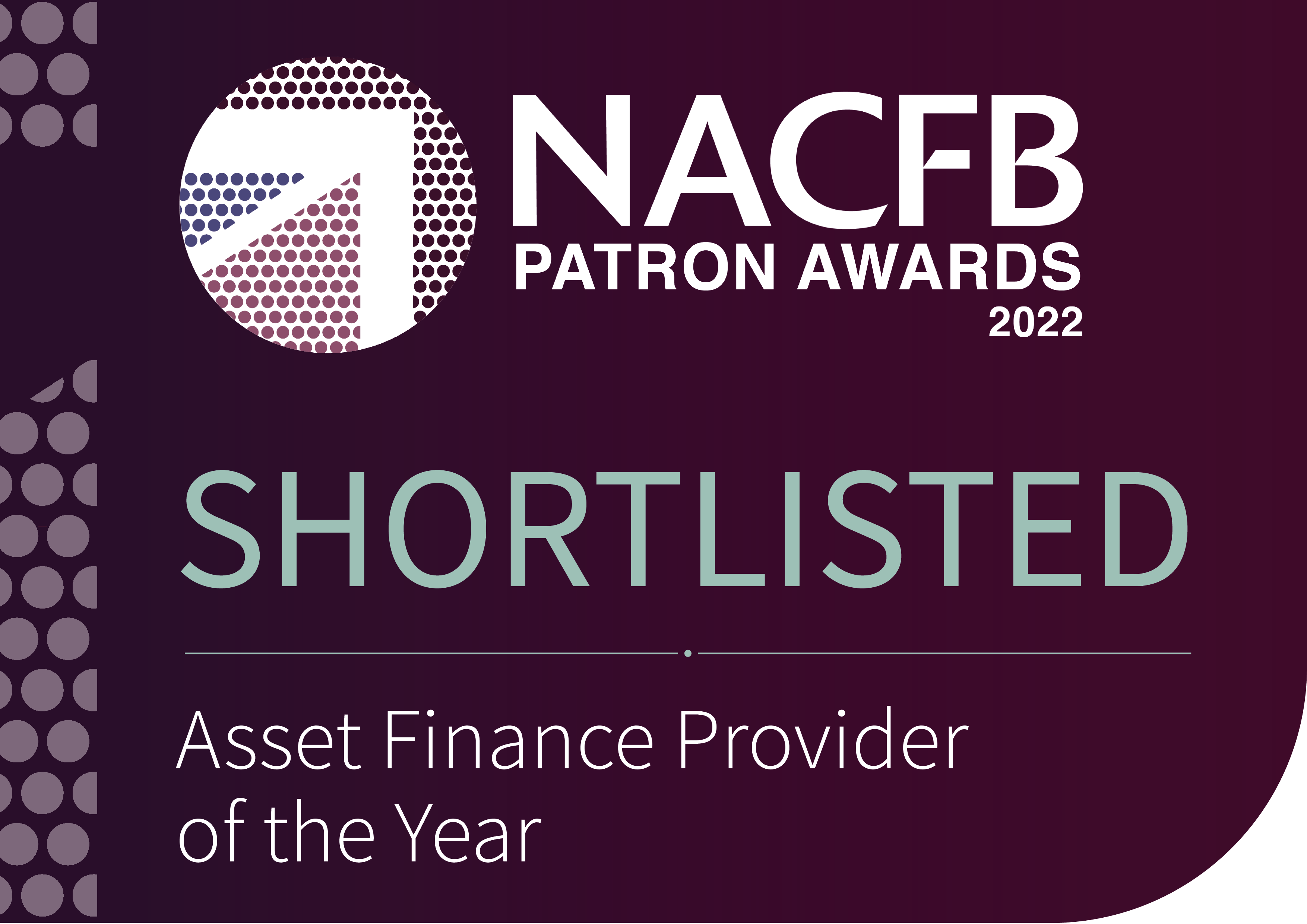 NACFB Asset Finance Provider of the Year 2022 shortlist